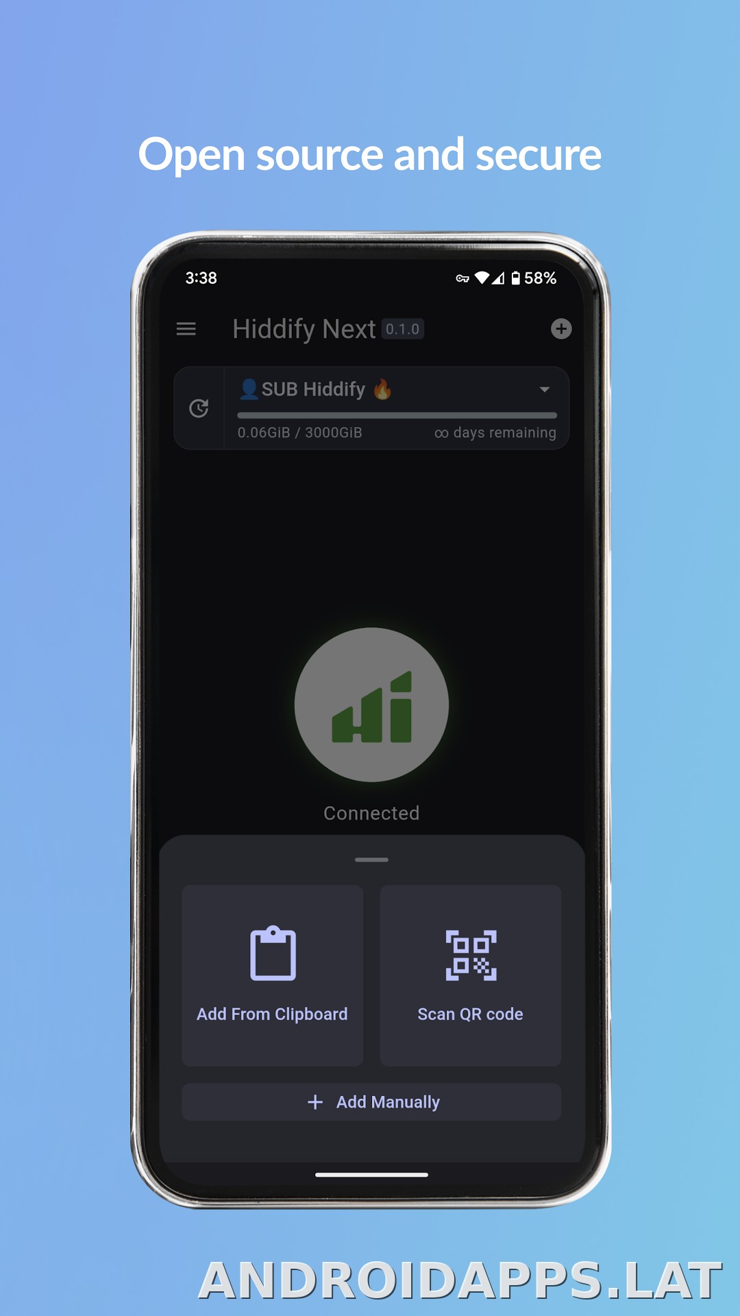 Hiddify скриншот 4