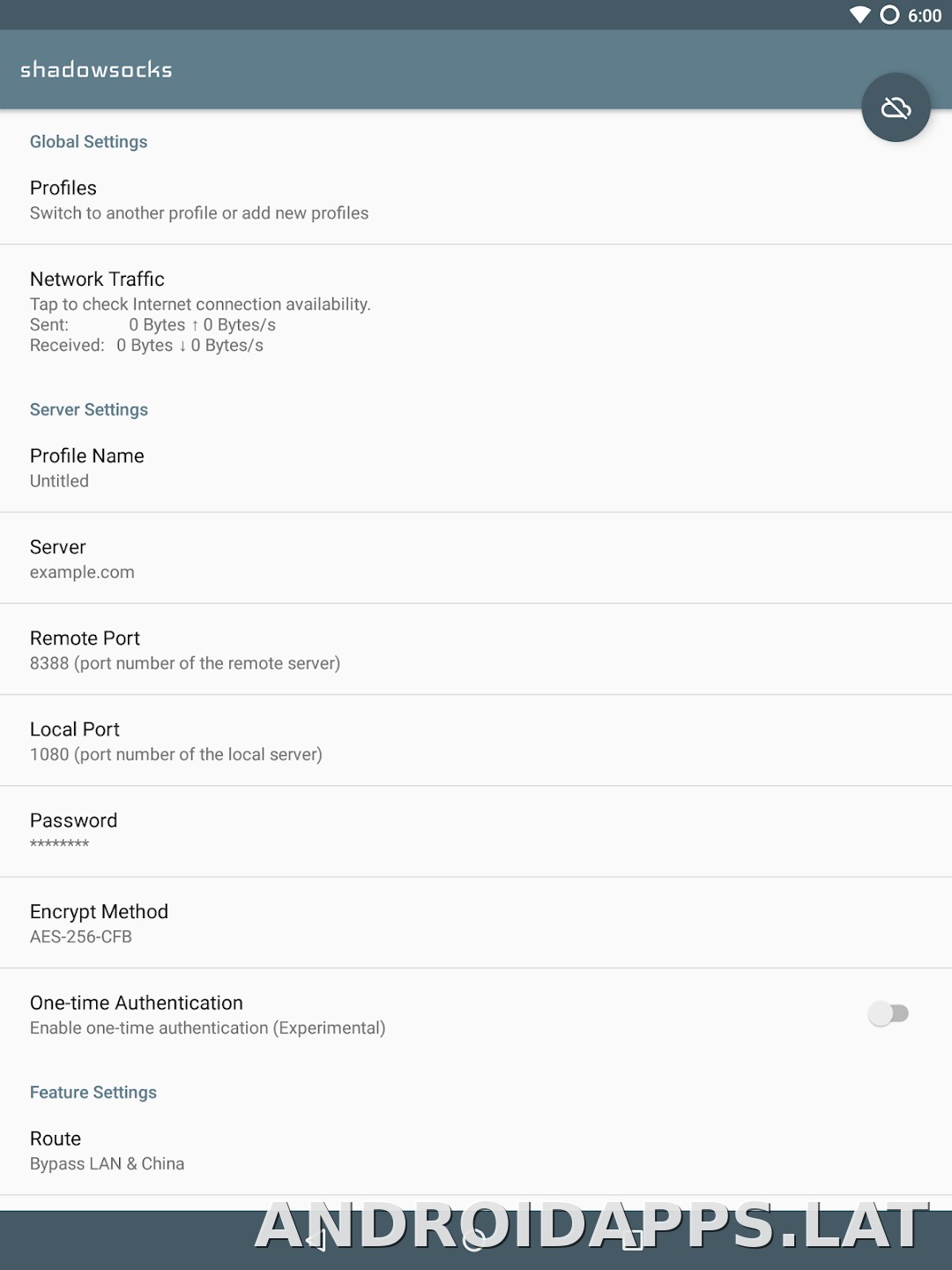 Shadowsocks скриншот 5